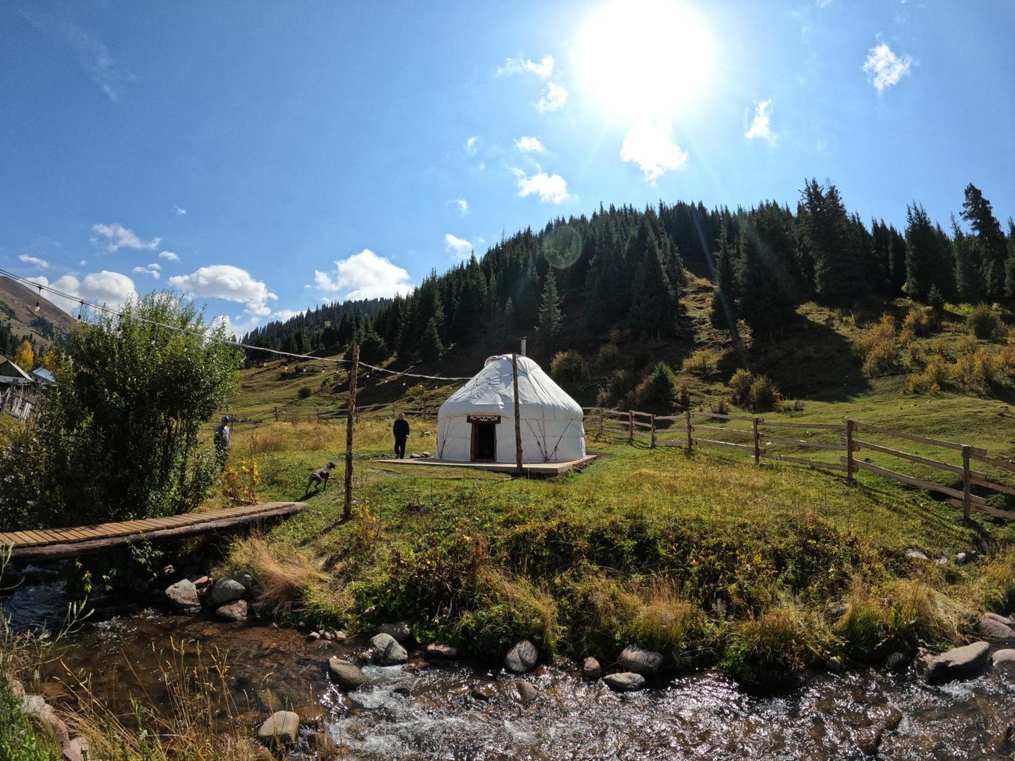 Mine Hostel Dzhergalan Jyrgalan Zewnętrze zdjęcie